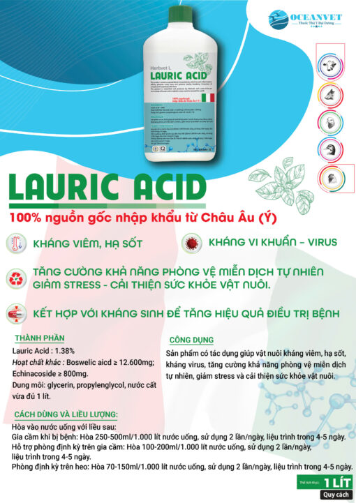 lauric aicd
